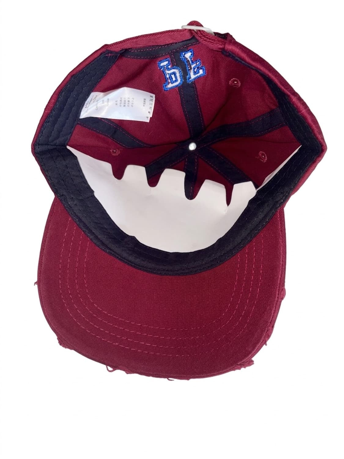 빈티지 폴프랭크 다크레드 캡모자  상품이미지4