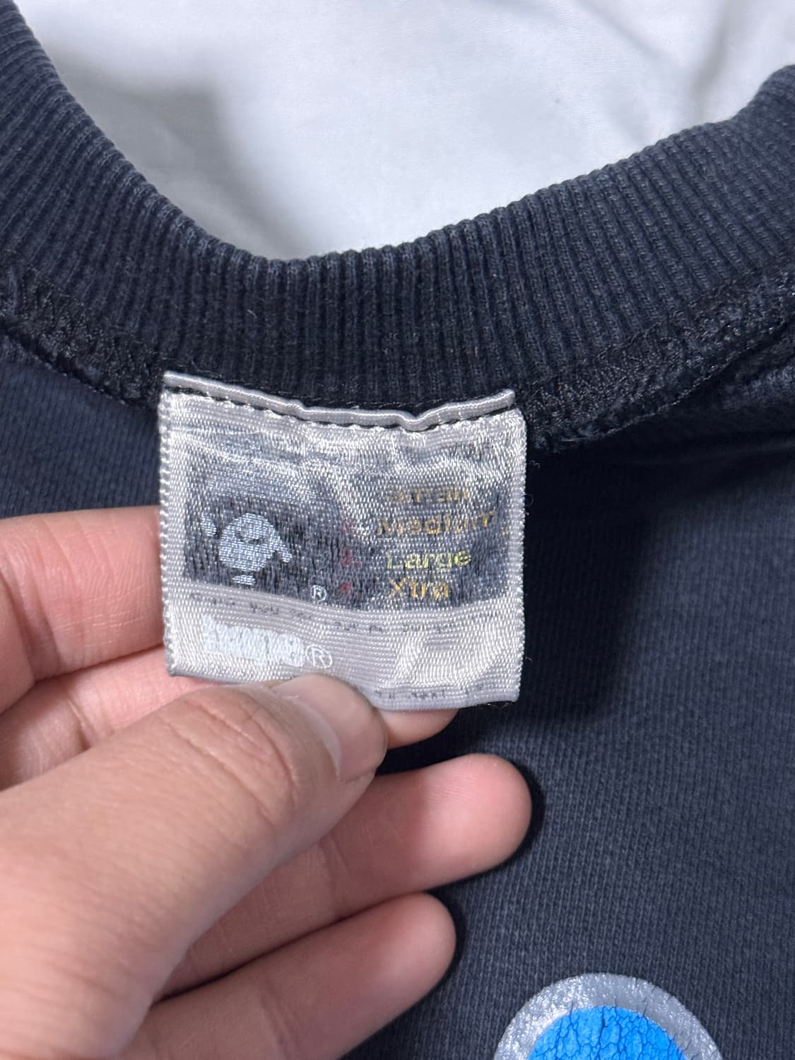 90s 베이프 베이비 마일로 스웨트셔츠 상품이미지5