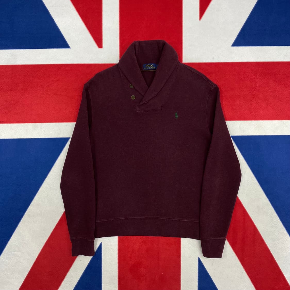 폴로 숄카라 맨투맨 S 상품이미지1