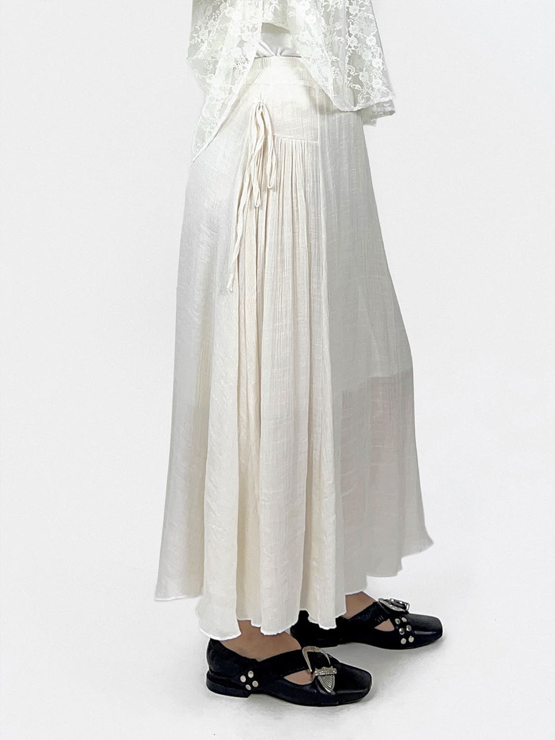 vintage ribbon skirt 상품이미지3
