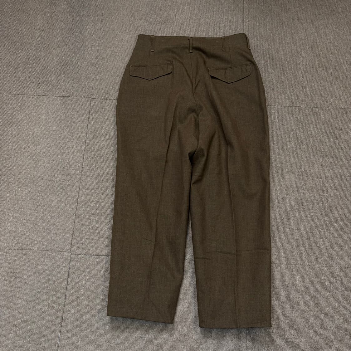 50s us army 미군 울 트라우저 오피서 팬츠  상품이미지5