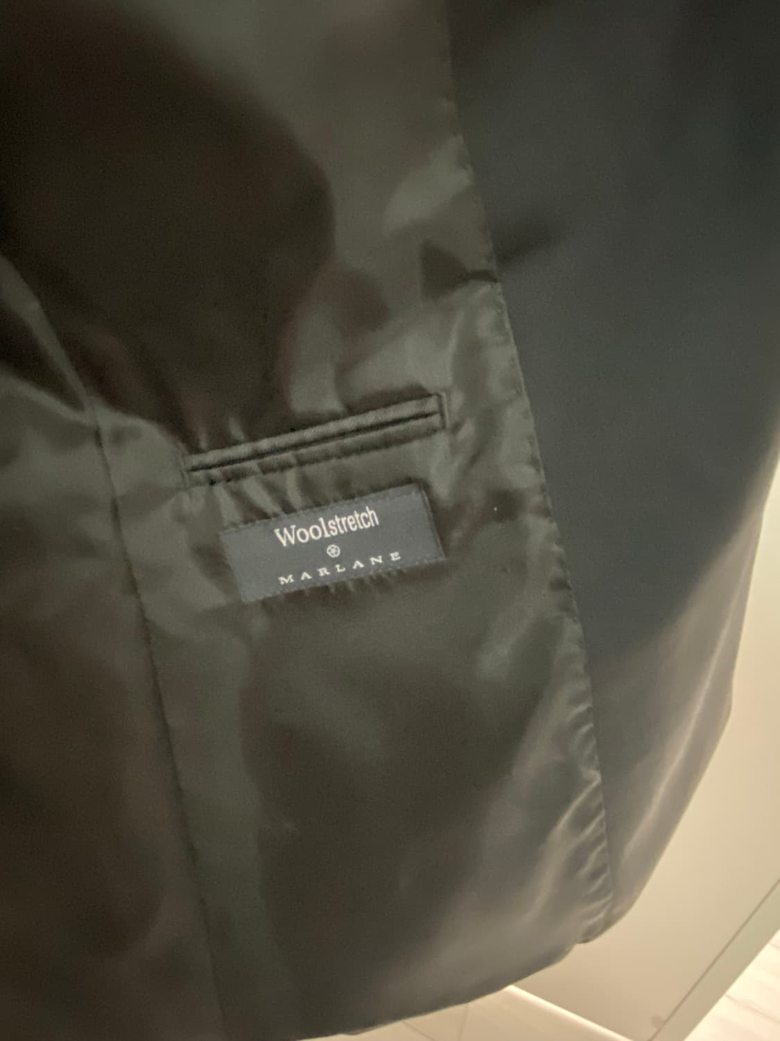 커스텀멜로우(customellow) 더블 브레스티드 블랙 정장 셋업(95 상품이미지5