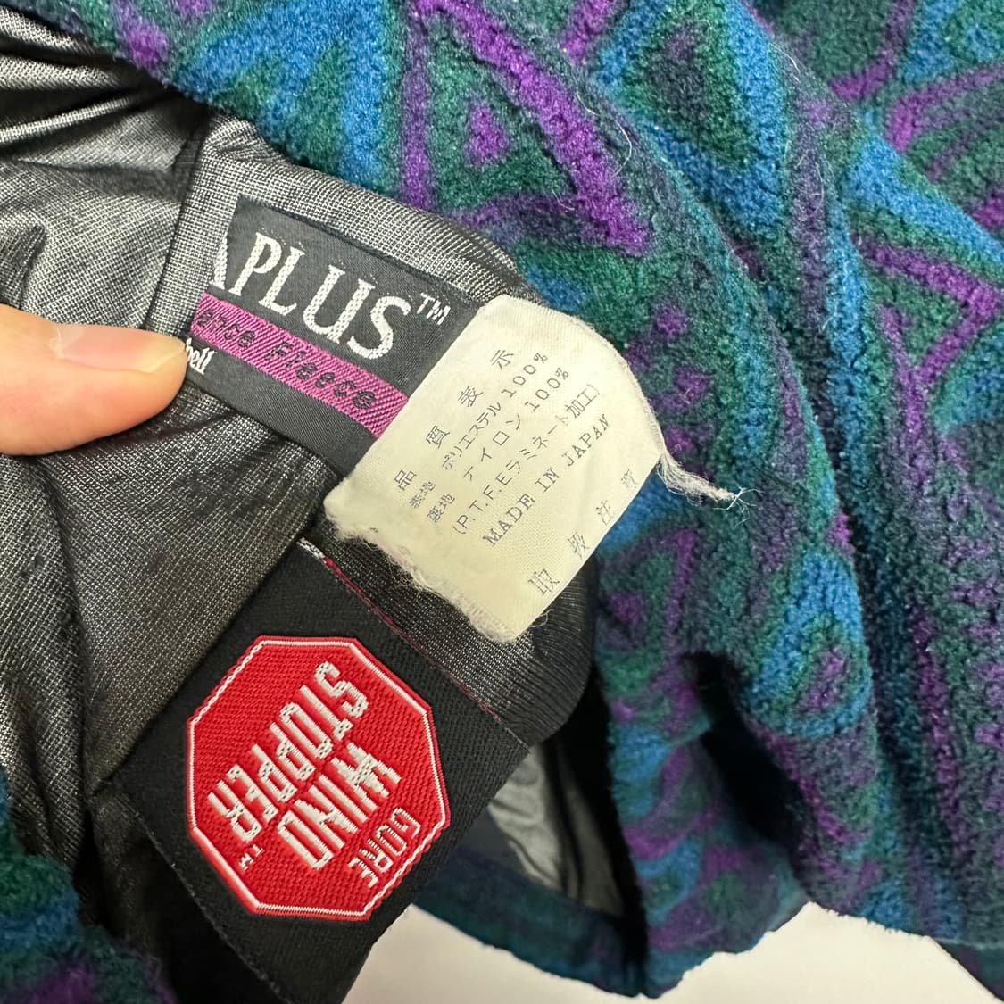 jpn 재팬 몽벨 에스닉 아노락 플리스 상품이미지3