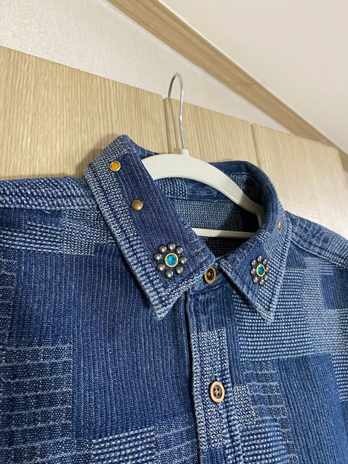 잼스톤 스터드 사시코 셔츠 상품이미지1