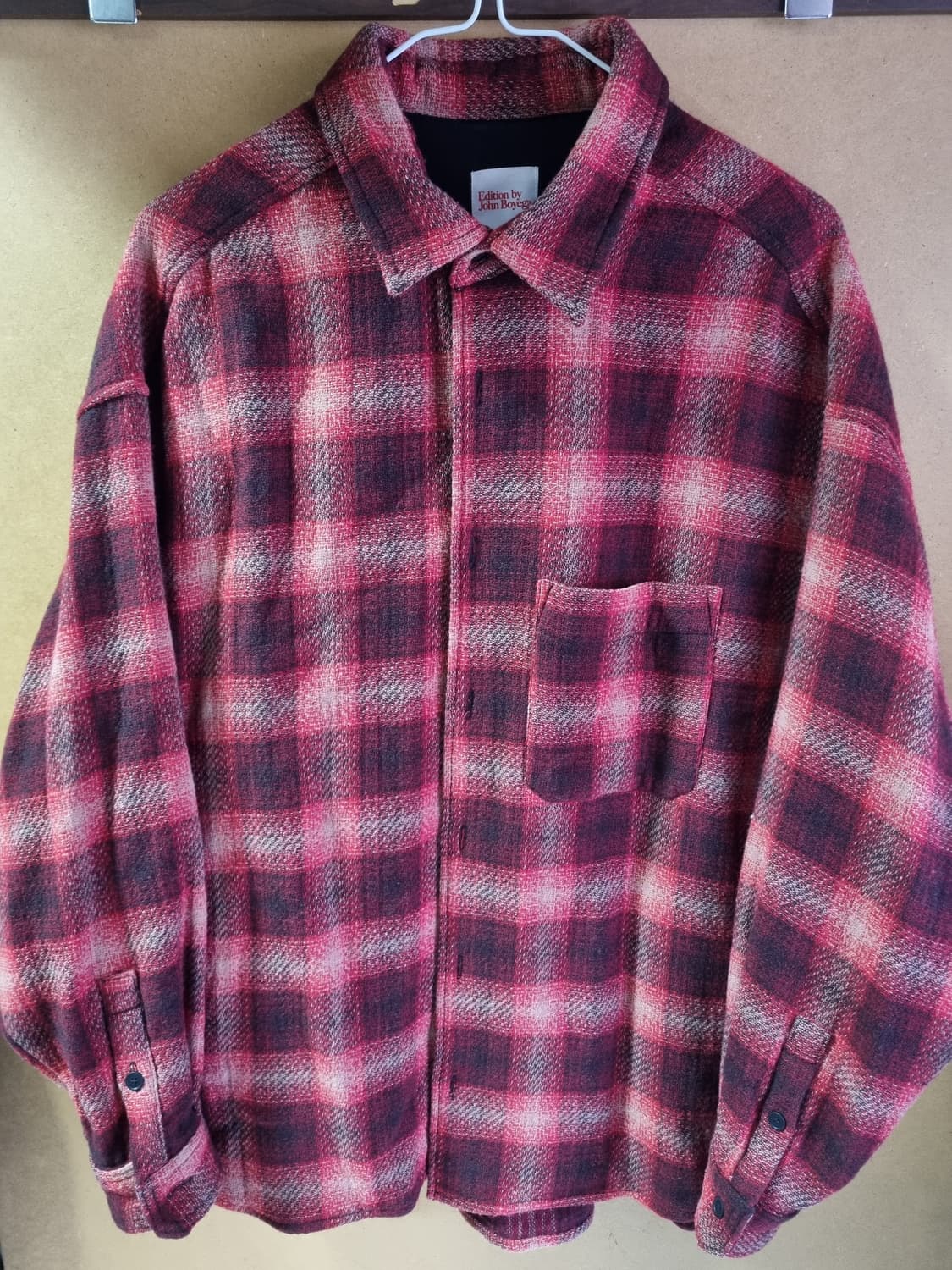 H&M 존 보예가 체크셔츠  상품이미지1