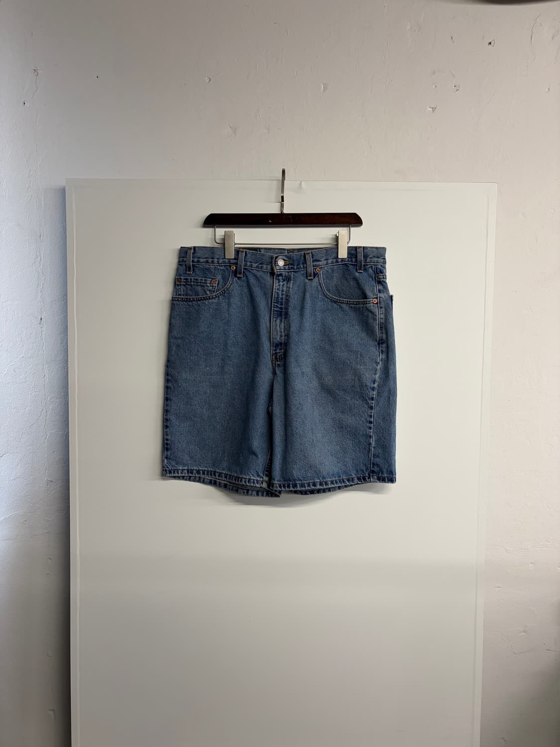 38-9” 리바이스 550 데님 쇼츠 USA 99s 상품이미지1