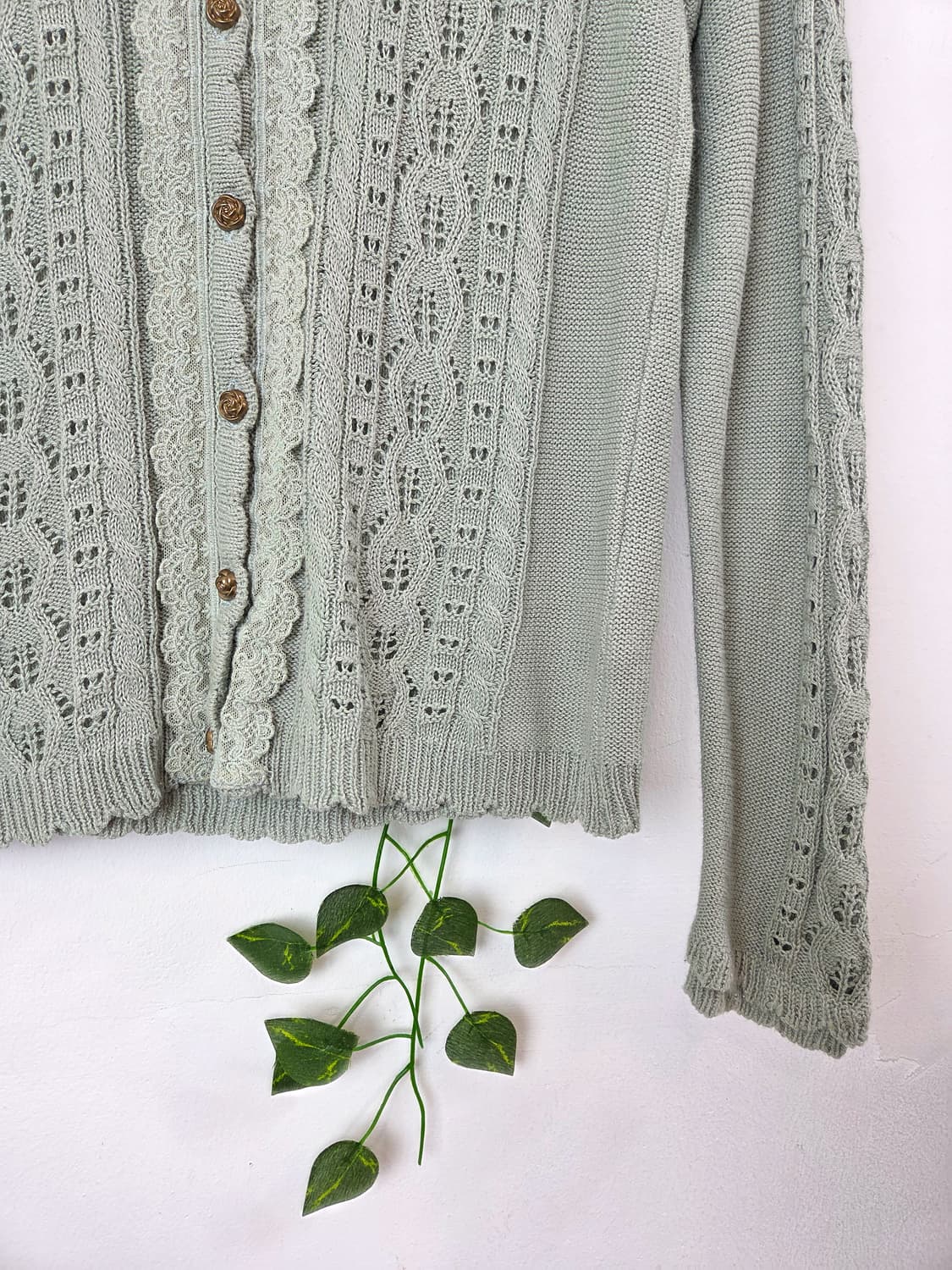 axes femme 민트 가디건 상품이미지3