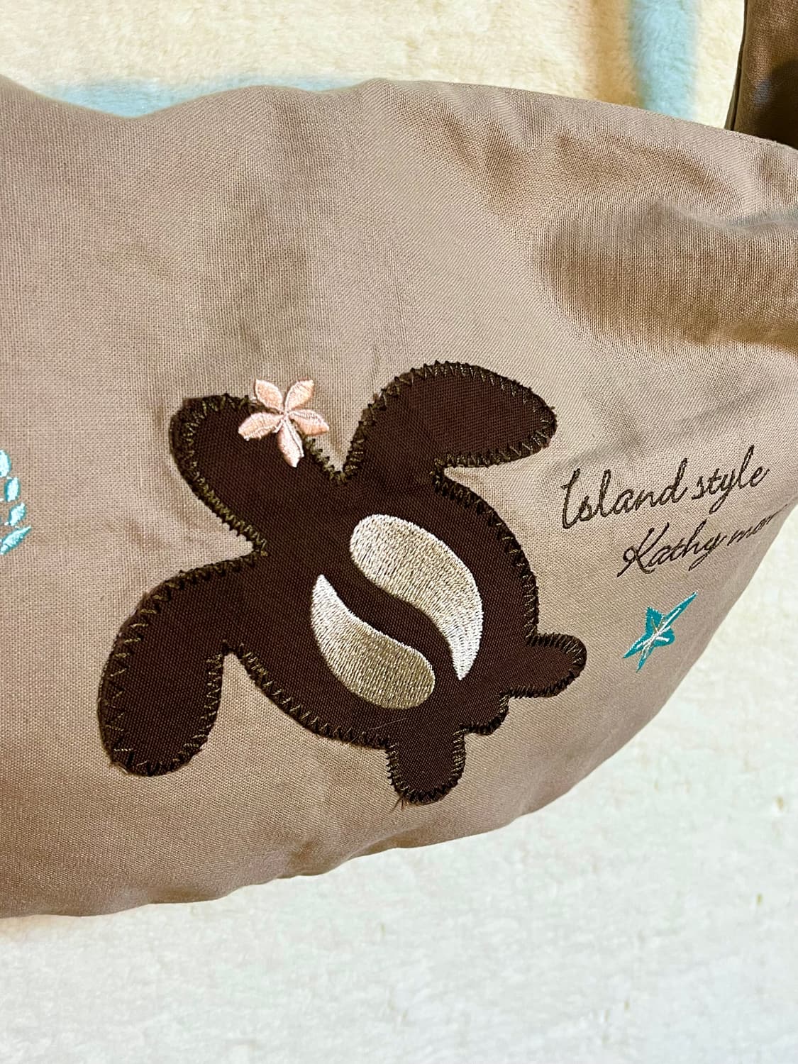 빈티지 패치 자수 크로스백 하와이안 상품이미지2