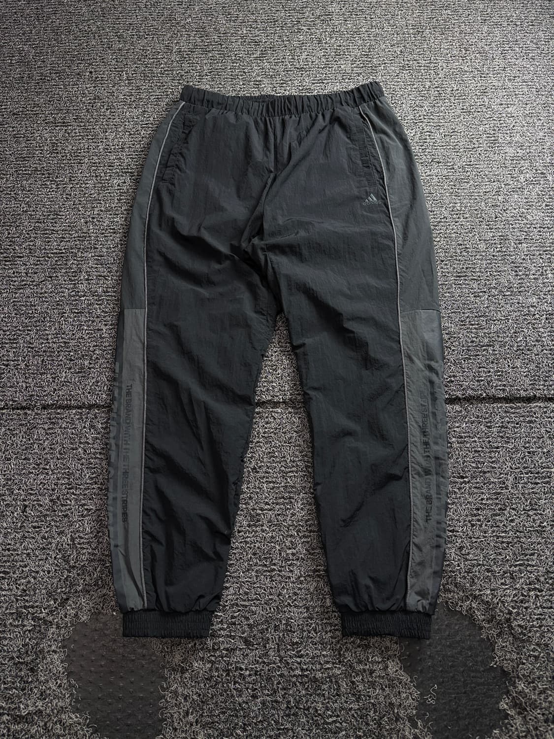 아디다스 블랙 파이핑 트랙 자켓, 팬츠 셋업 3748 상품이미지7