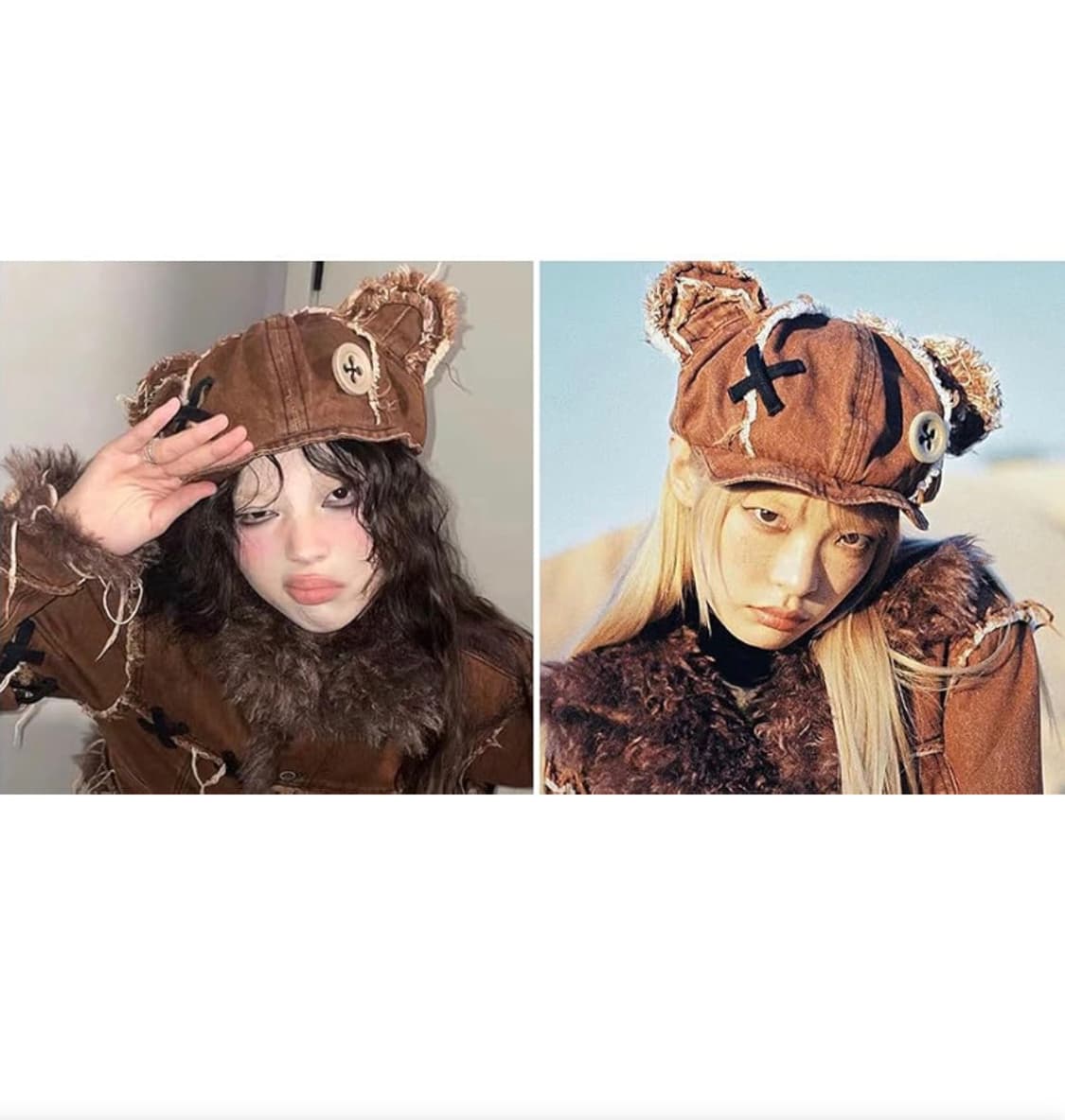 PABKACLE y2k Bear French Hat 상품이미지10