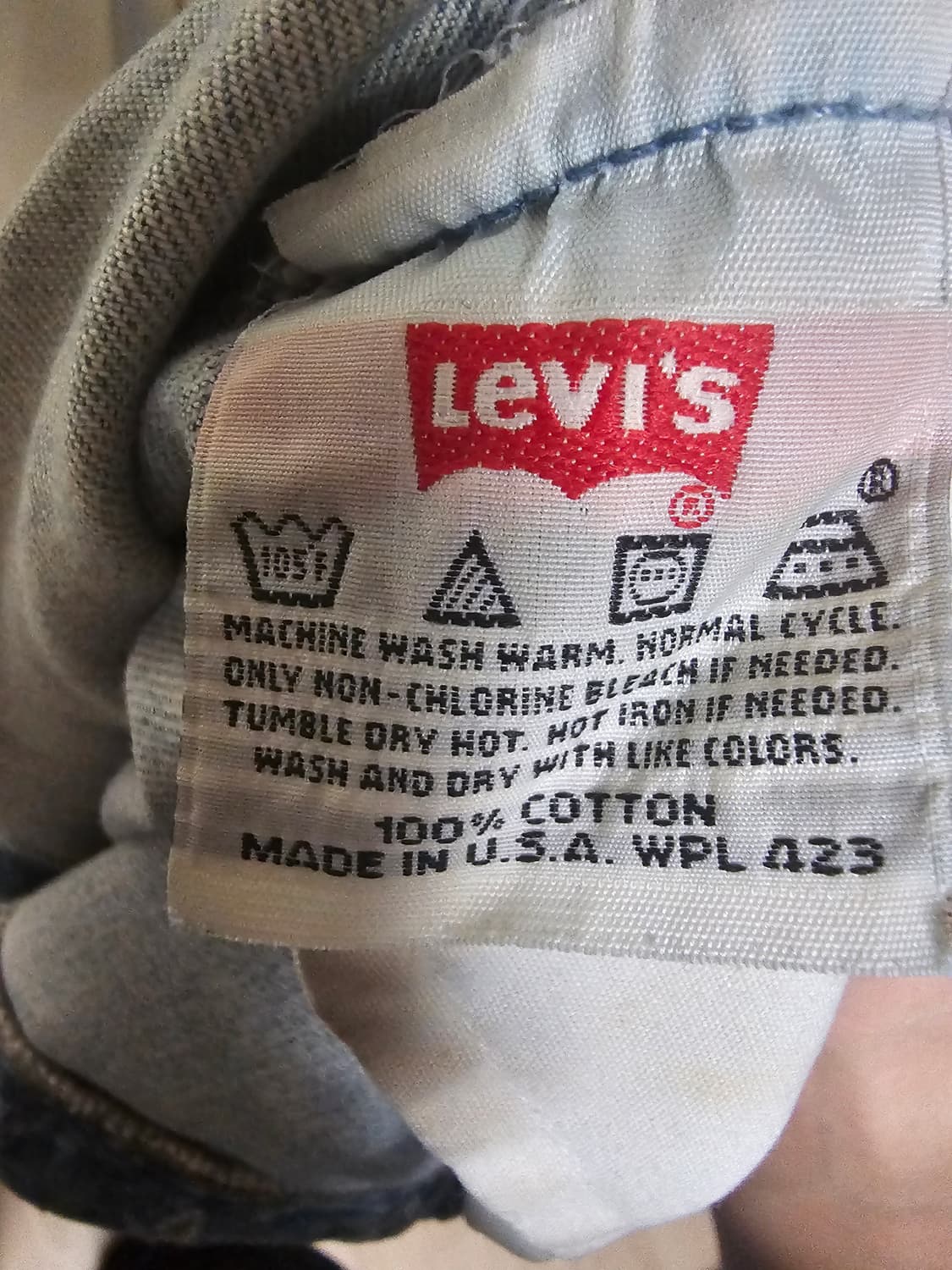90s Levis 501 jeans (made in usa) (32) 상품이미지4