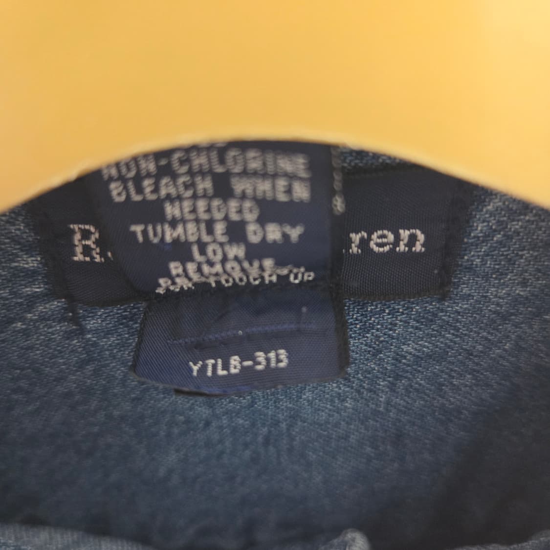 00's 빈티지 폴로 랄프로렌 여성 데님 셔츠 상품이미지6