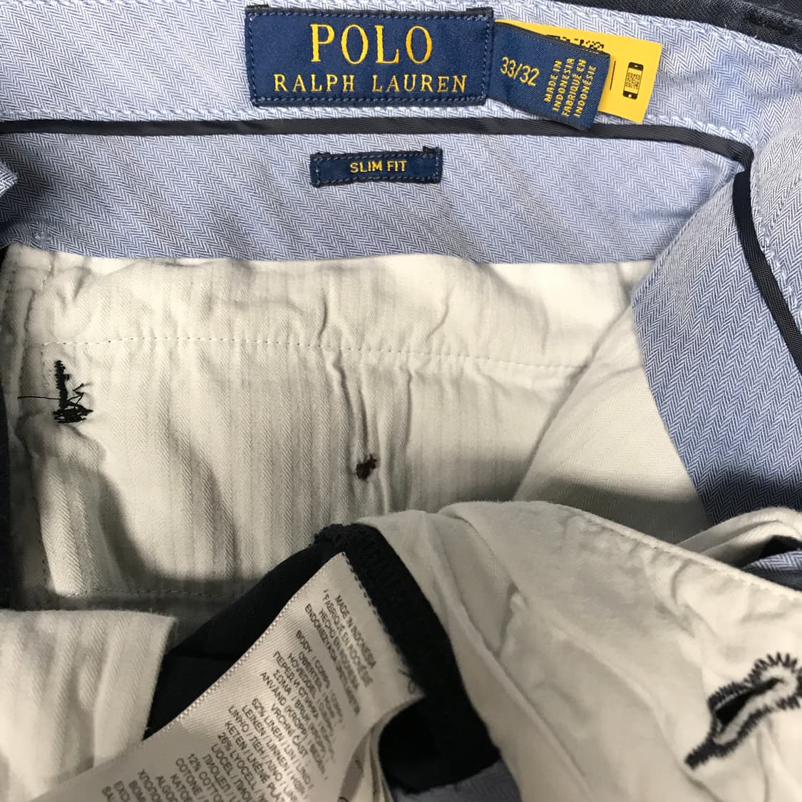폴로 랄프로렌 네이비 치노 팬츠 33/32 상품이미지6