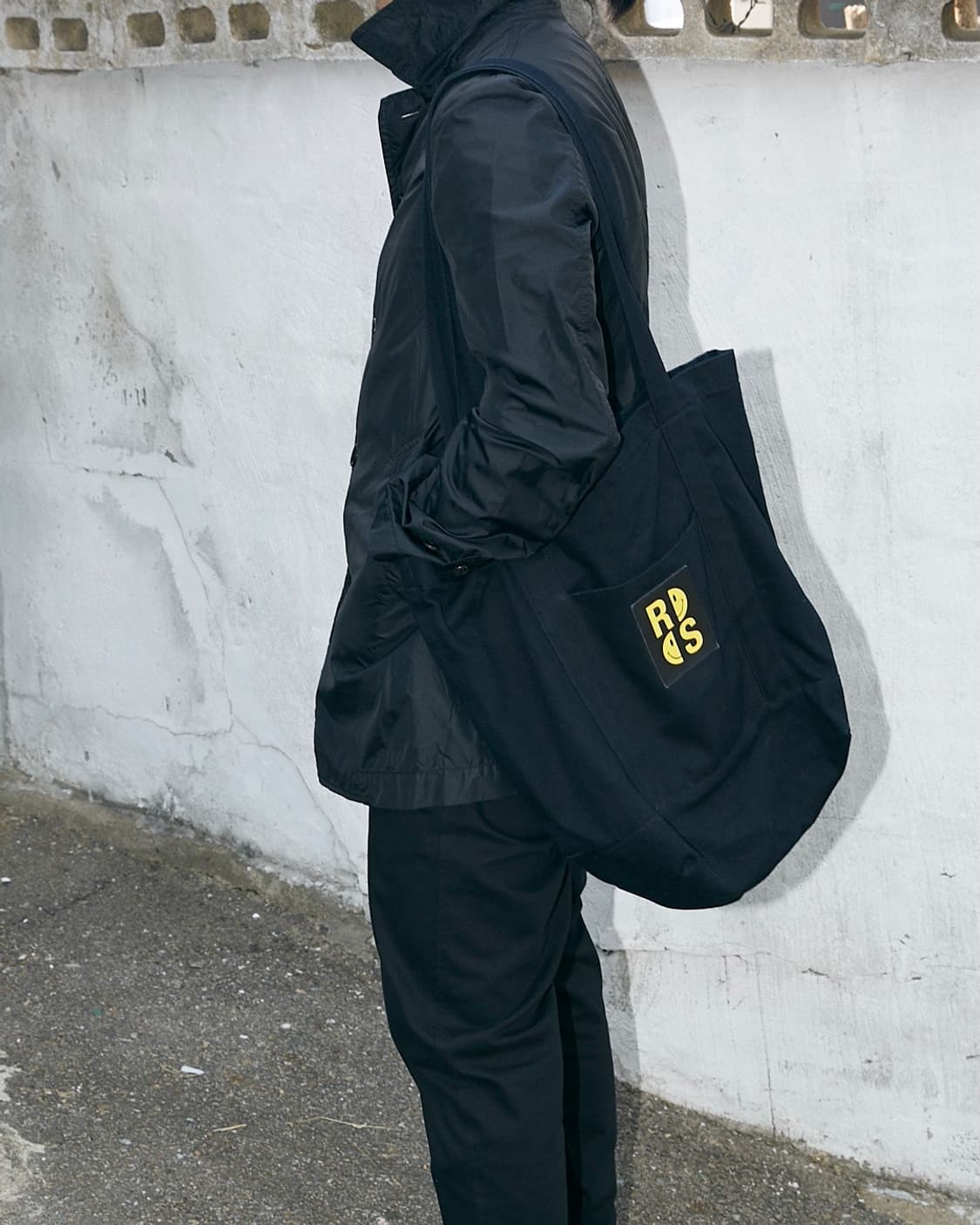 Raf Simons x Smiley Logo Patch Tote Bag 상품이미지1
