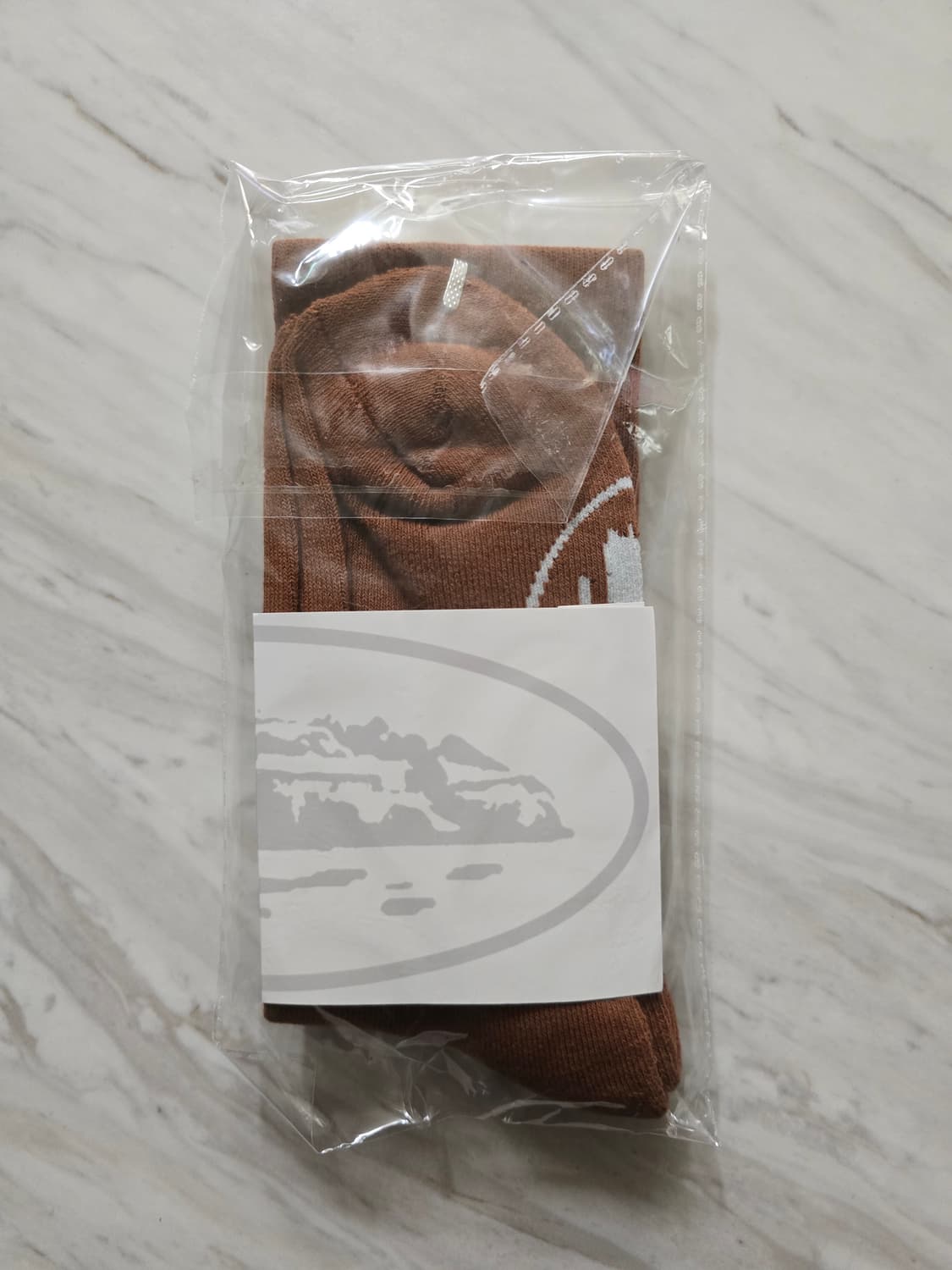 Corteiz socks 코르테이즈 양말 브라운 1ea 상품이미지2