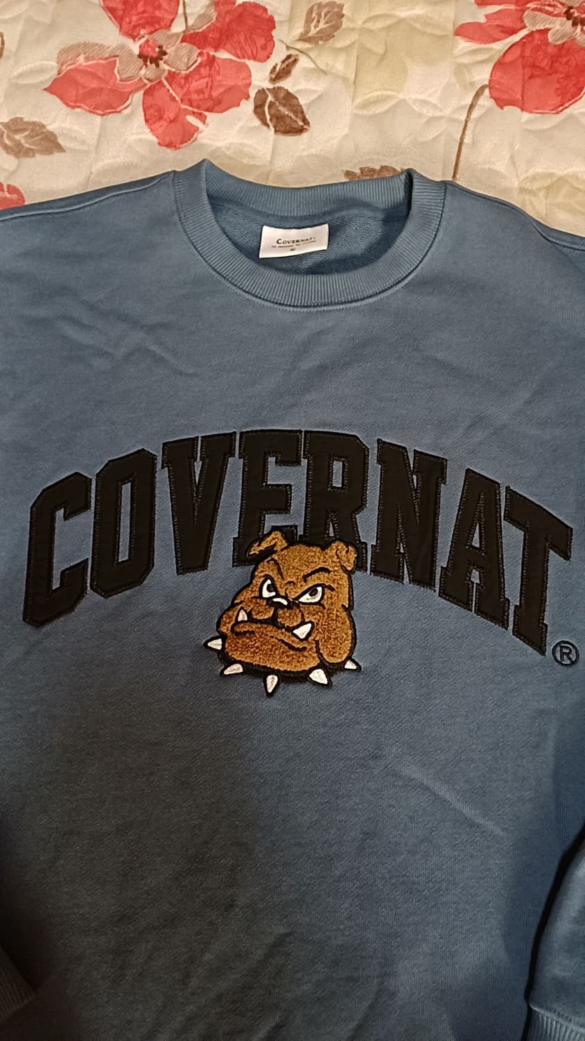 커버낫 오버핏맨투맨 XL 가슴62 기장73 상품이미지2