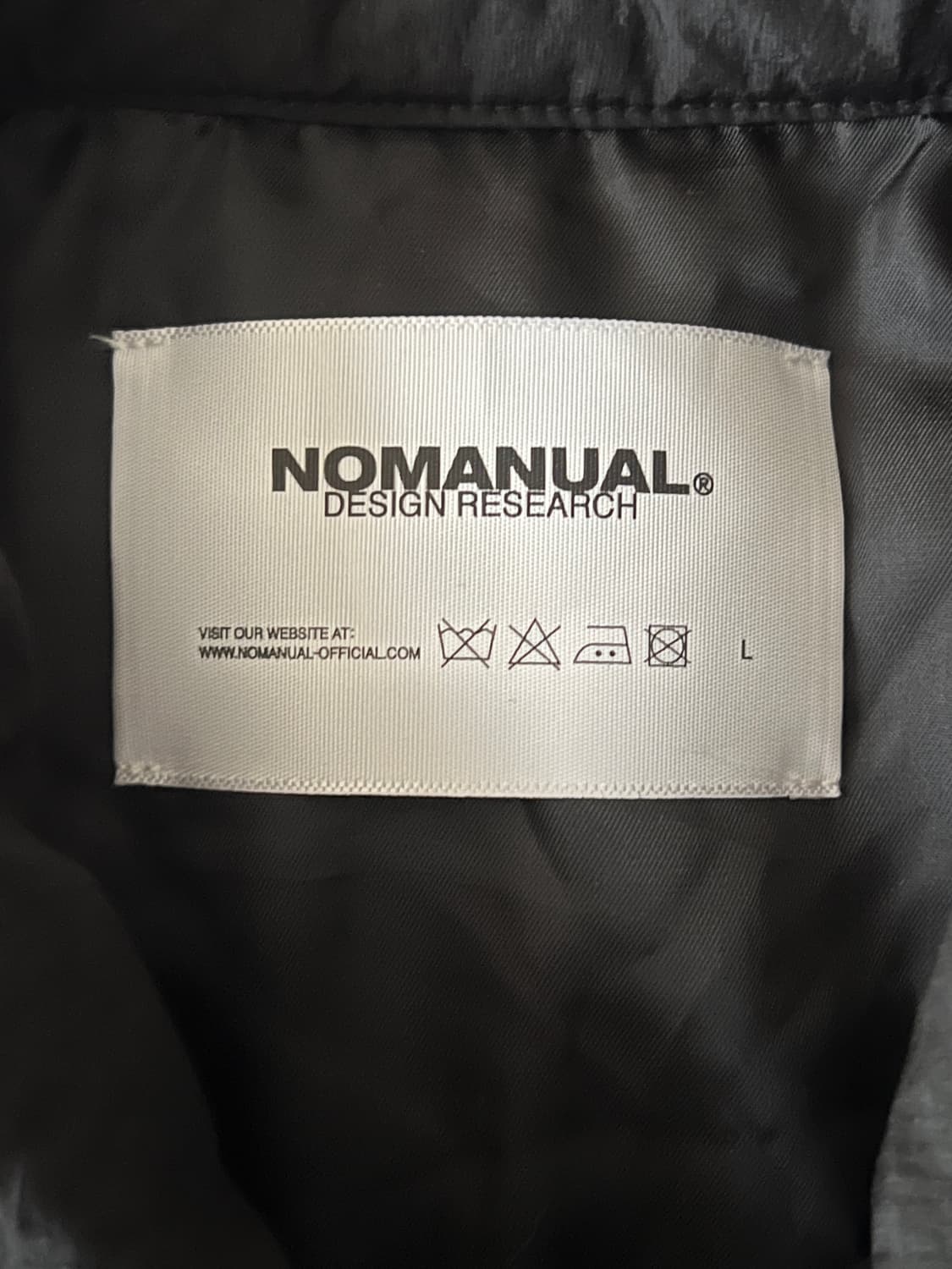 노매뉴얼 트러커 자켓 블랙 L 상품이미지6