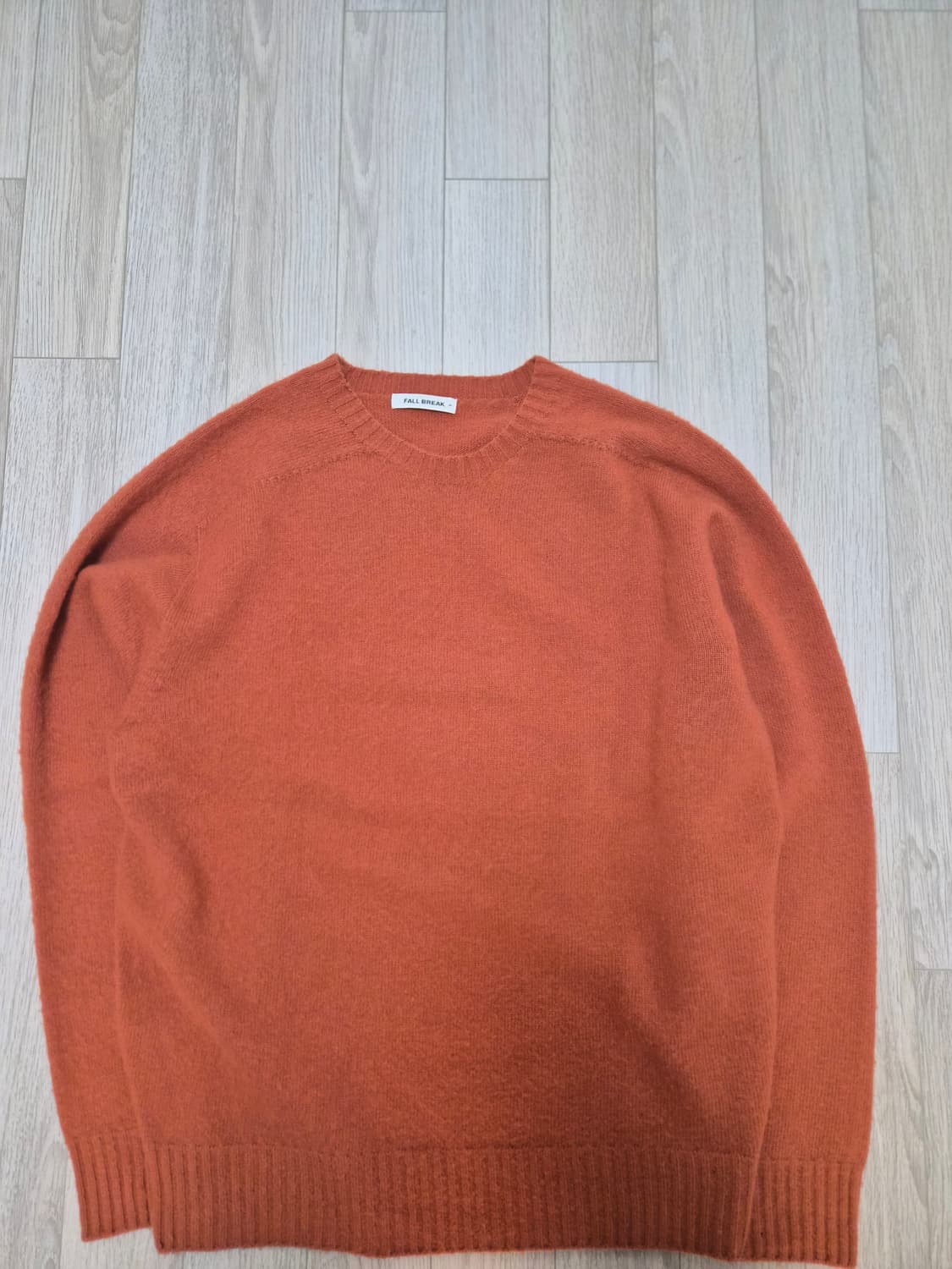 폴 브레이크  서스테인 덤블 스웨터 오렌지 3사이즈 상품이미지1