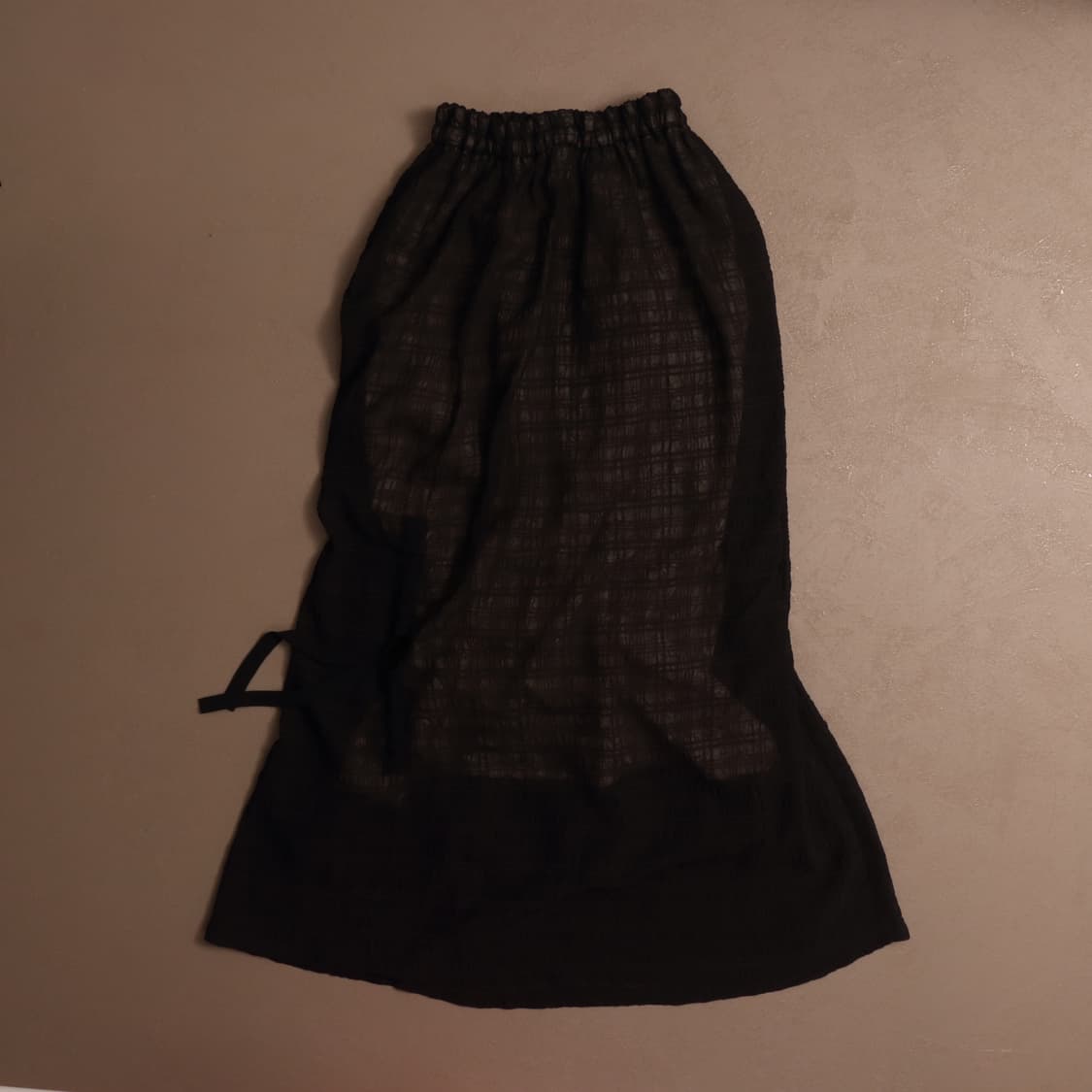 일본빈티지 시스루 레이어드 롱스커트 그런지 A855 상품이미지4