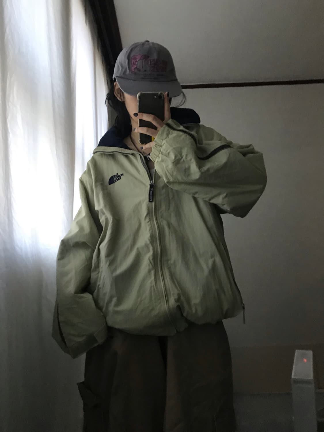 노페 베이지 후드 점퍼 상품이미지4