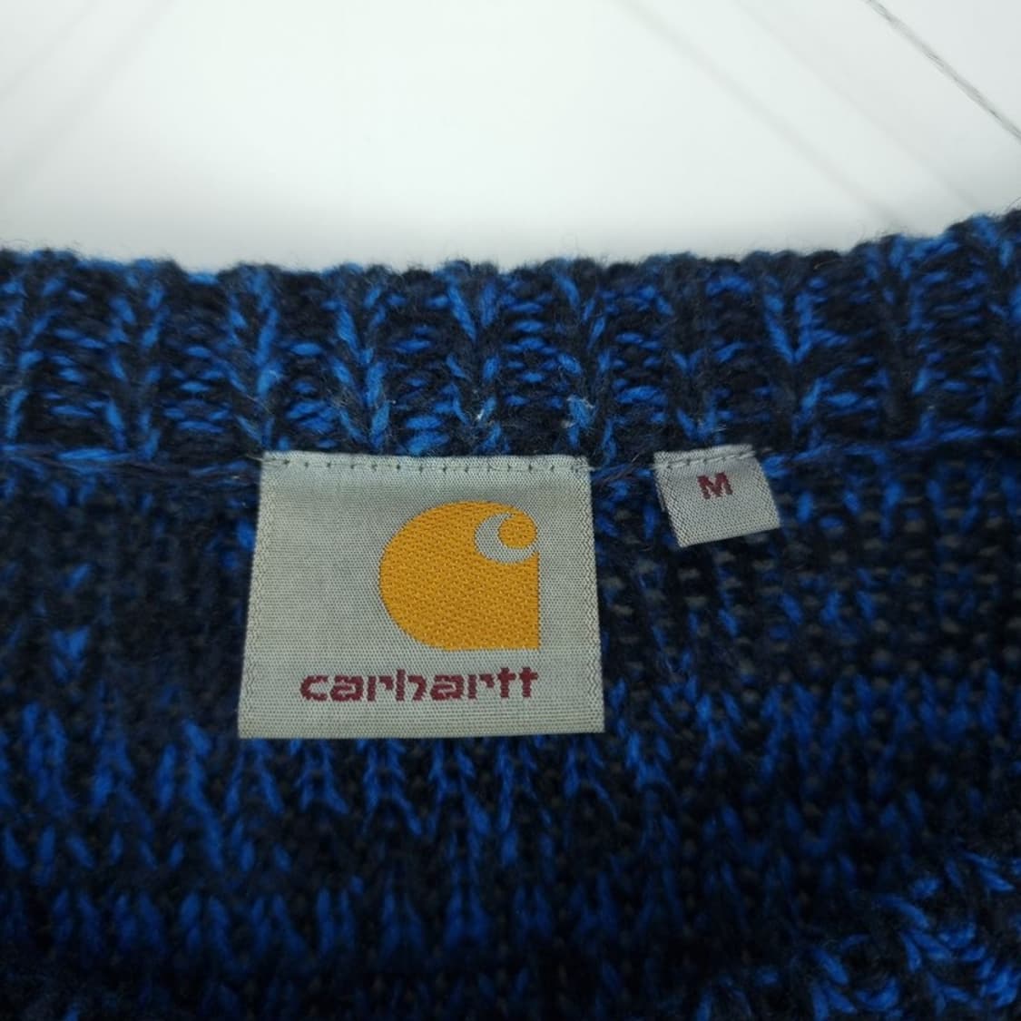 [칼하트] 멀티 믹스 크루넥 니트 네이비 M18685 상품이미지7