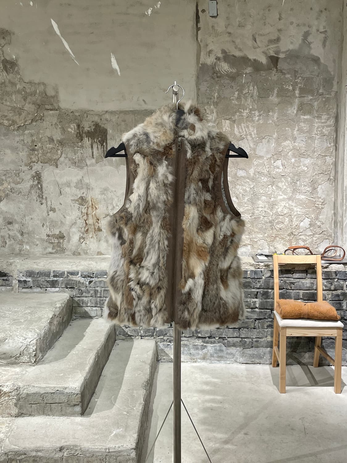 허니서클 로즈 레빗 퍼 베스트 상품이미지1