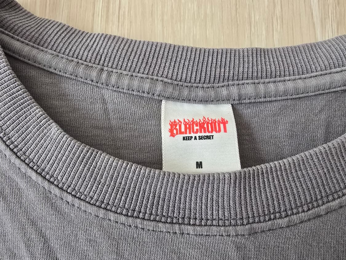 블랙아웃 티셔츠 상품이미지6