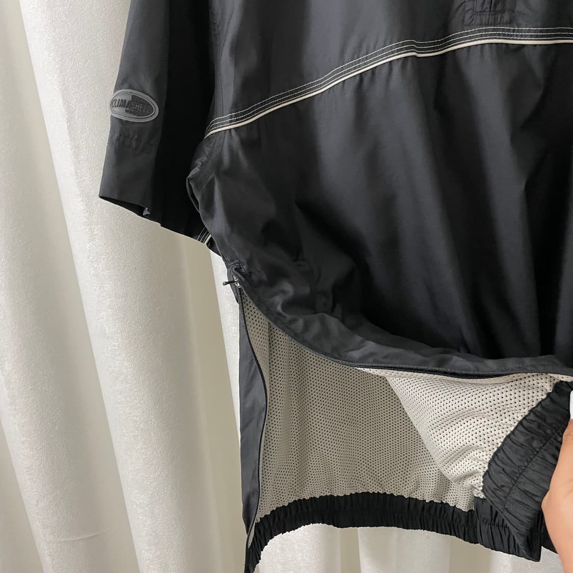 아디다스 블랙 2 in 1 아노락 상품이미지6