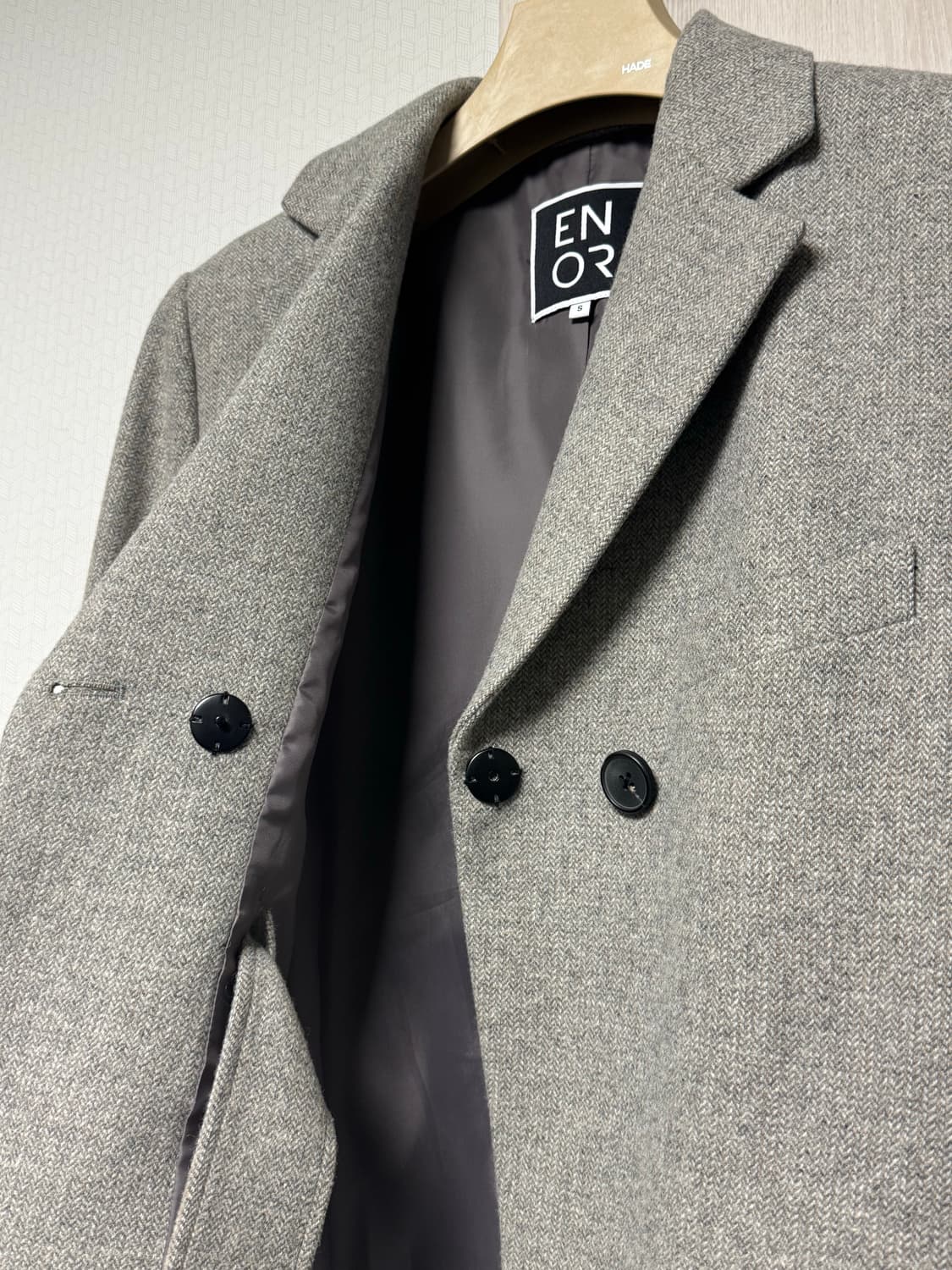 엔오르 웨이스트 벨트 포인트 자켓 WAIST BELT POINTED JA 상품이미지4