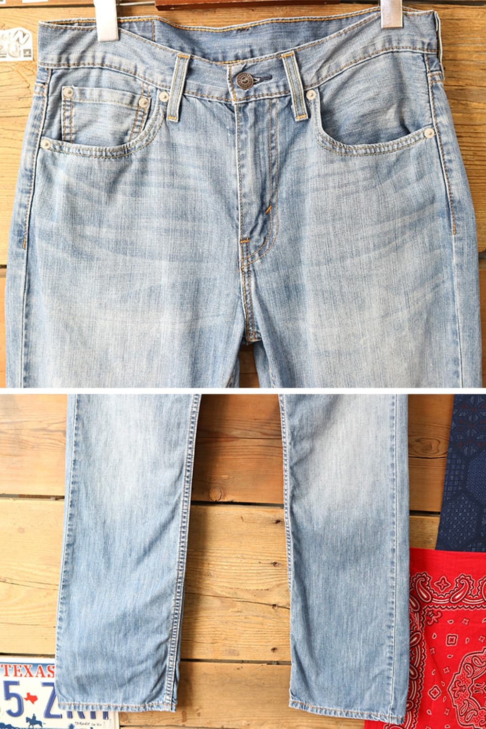 
LEVIS 리바이스 527 부츠컷 데님 30 세탁완료  상품이미지3