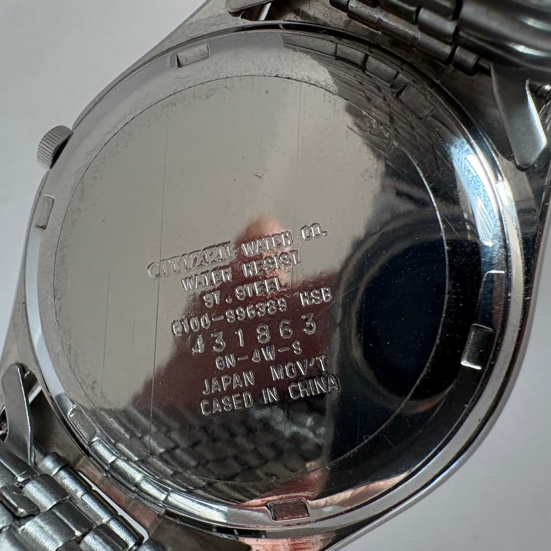 민트급 시티즌 빈티지 한자요일창 쿼츠 시계 상품이미지4