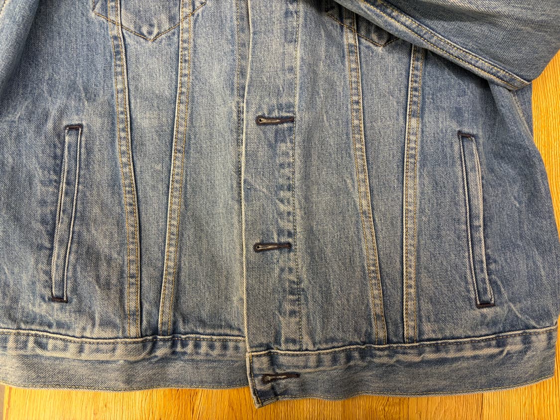 [L]리바이스 데님 트러커 청자켓 로고 테이프 상품이미지3