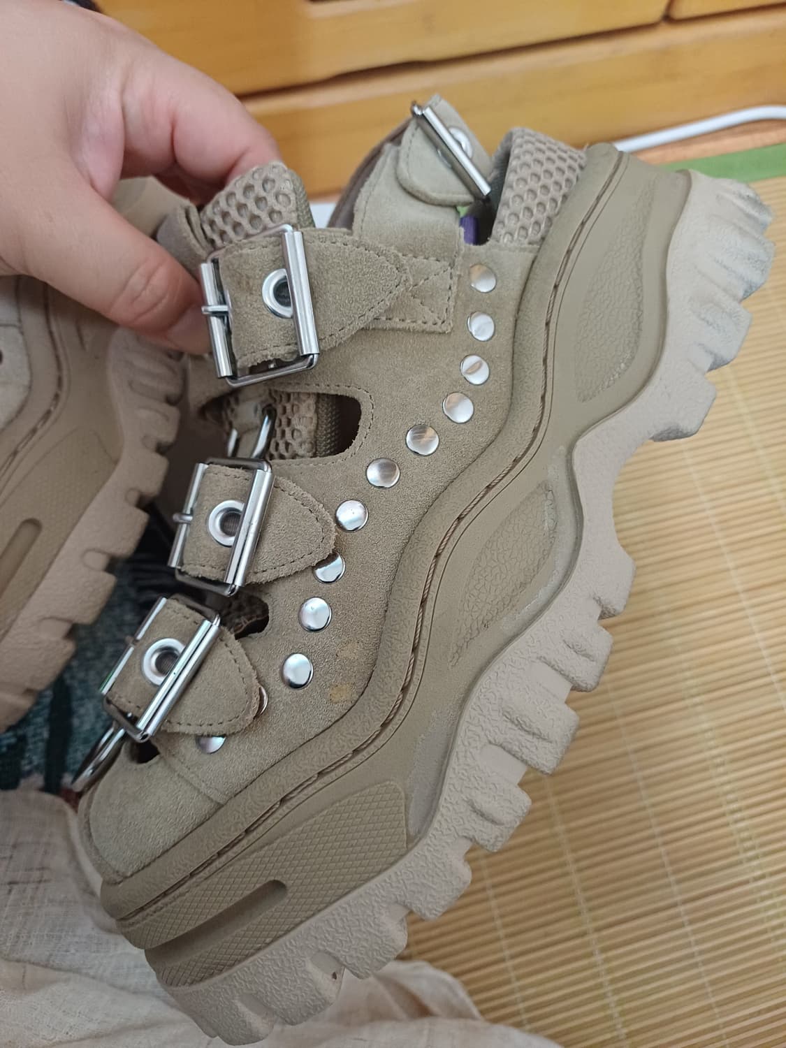 19ss 이티스 샌들 베이지 상품이미지3