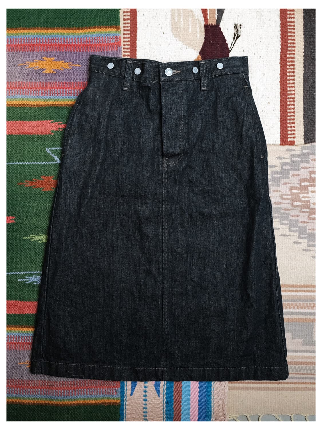 마가렛 호웰x에드윈 오가닉 코튼 데님 스커트 28사이즈 (추천 27) 상품이미지1
