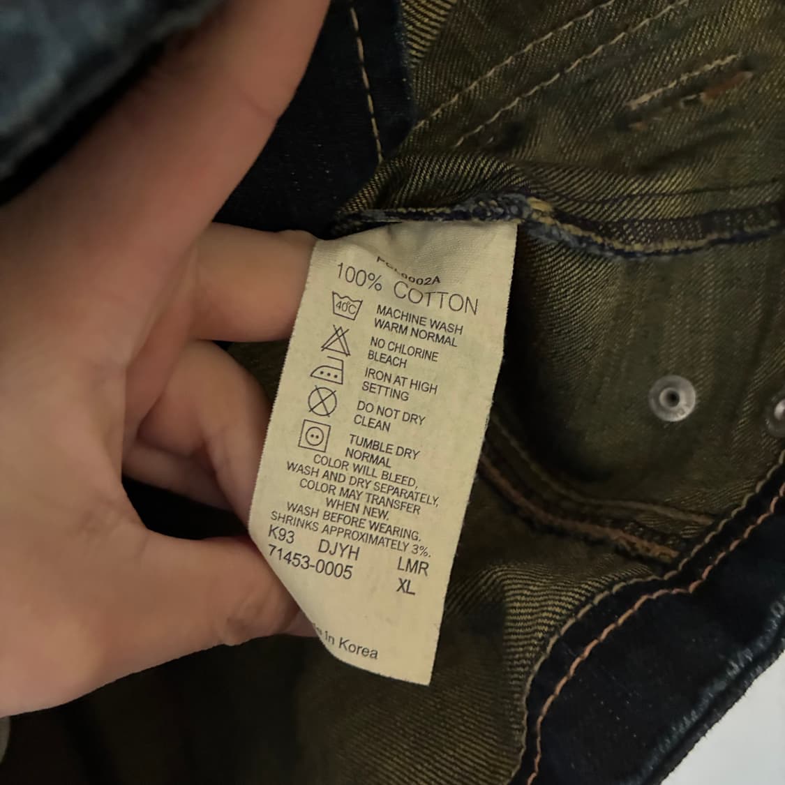 리바이스 타입원 데님 라이더 자켓 상품이미지6