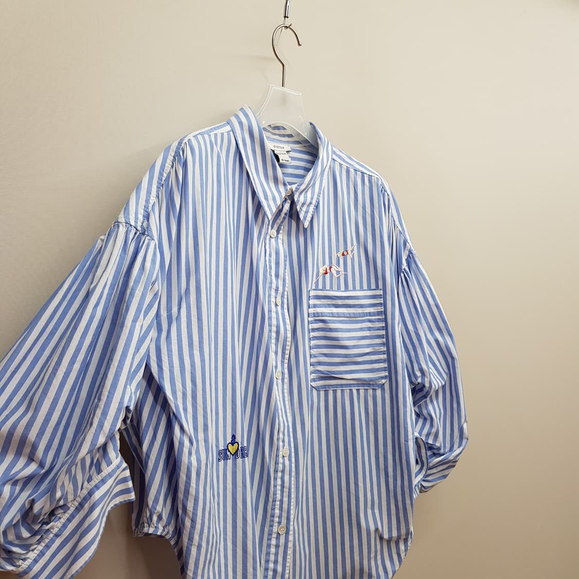 한섬 시스템 2021 스프라이트 셔츠 88-98-165사이즈 상품이미지4