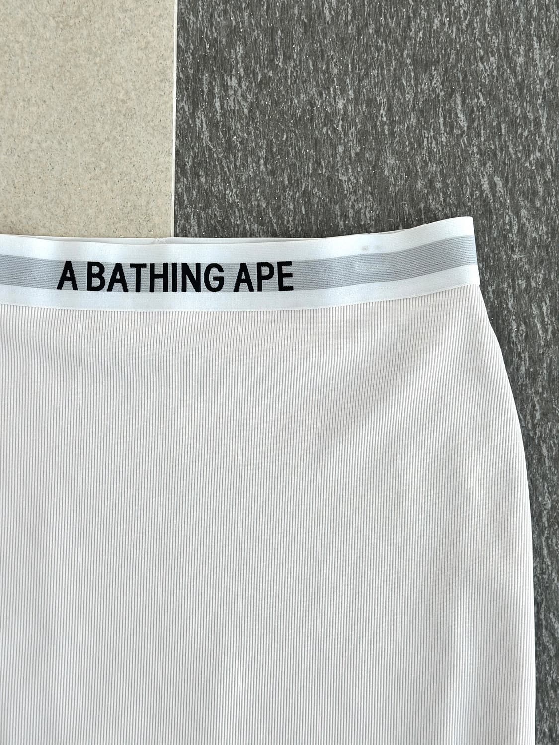 베이프 밴딩 골지 스커트 상품이미지2