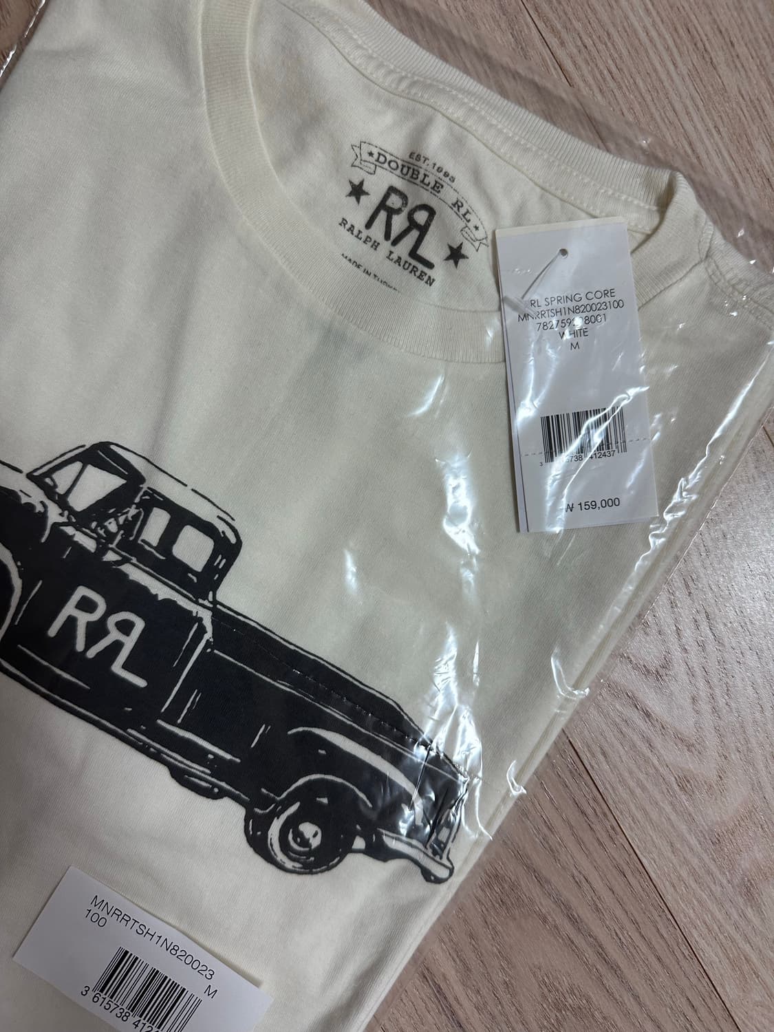 더블알엘 RRL 트럭 저지 티셔츠 M 사이즈 새상품 상품이미지2