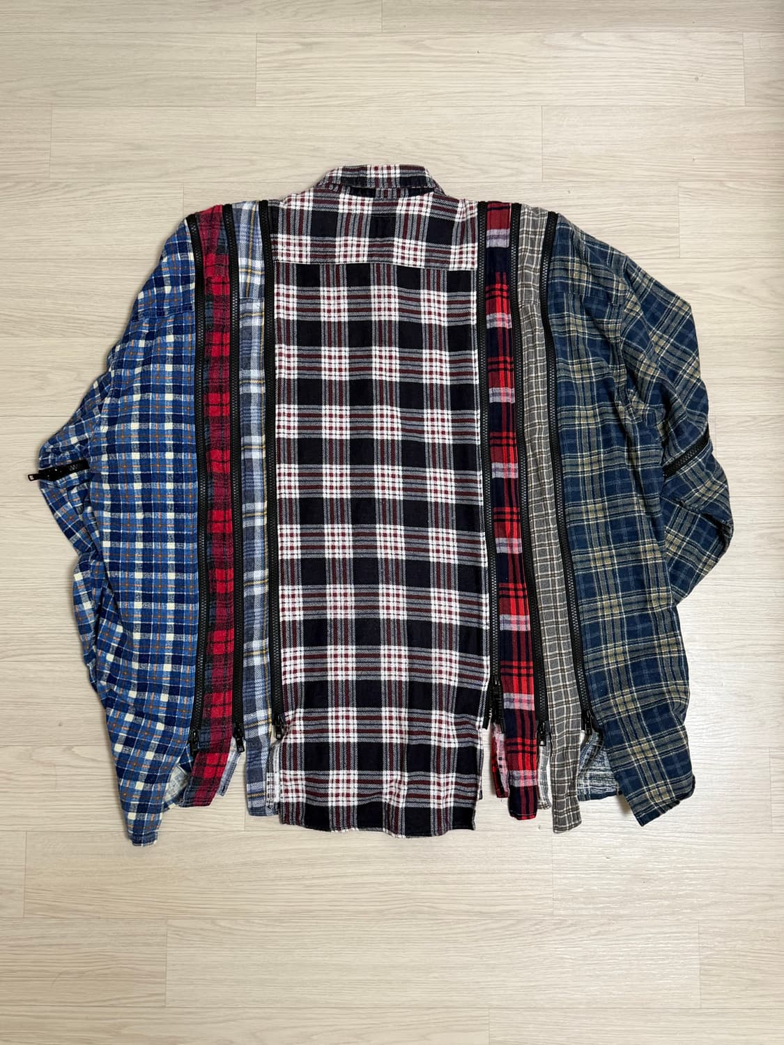 Needles 리빌드 바이 니들스 리메이크 지퍼 셔츠 상품이미지3