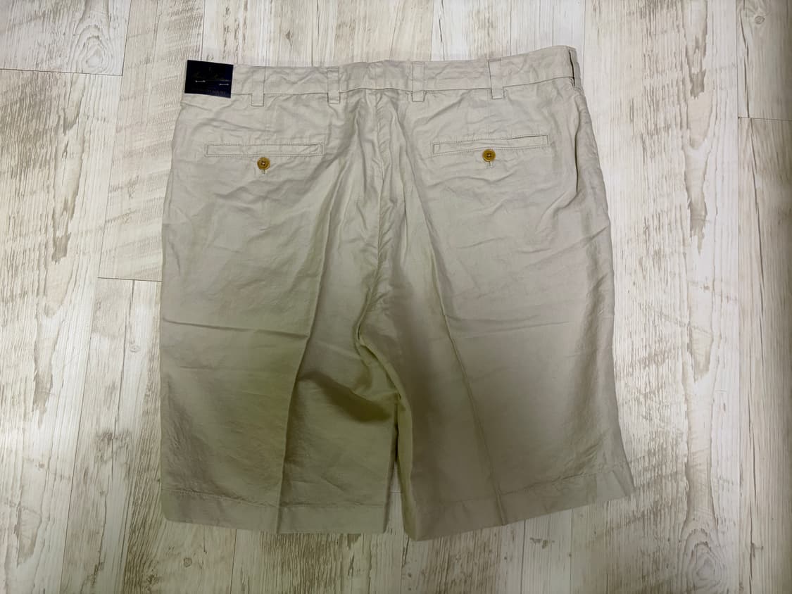 [38] 브룩스 브라더스 버뮤다 팬츠 베이지 새상품 상품이미지4