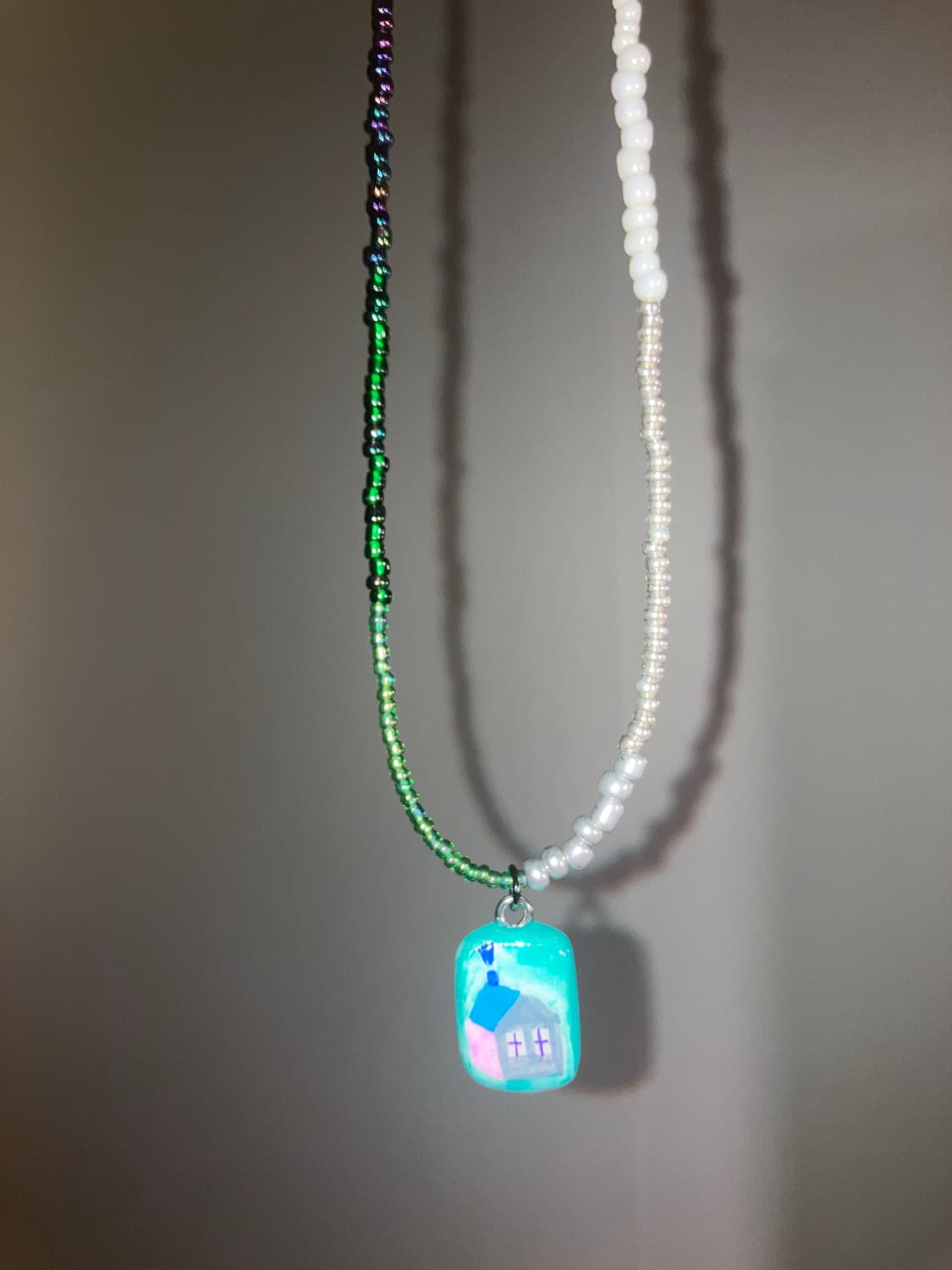 눈사람 집 목걸이(온기 only one) 상품이미지4