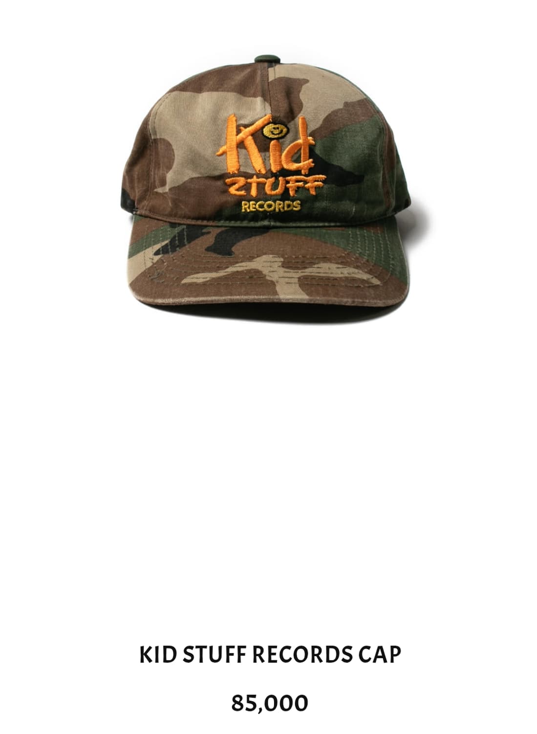 뤡코즈 KID STUFF RECORDS CAP 상품이미지1