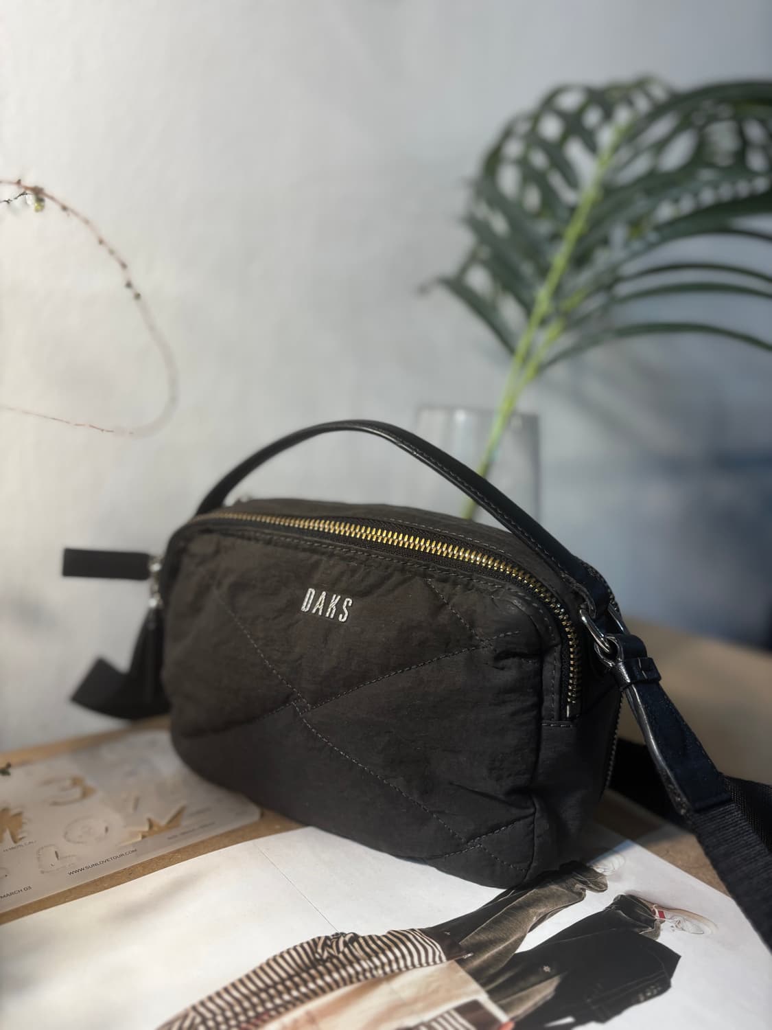 닥스(DAKS) 칼라일 퀼팅 크로스백 상품이미지3