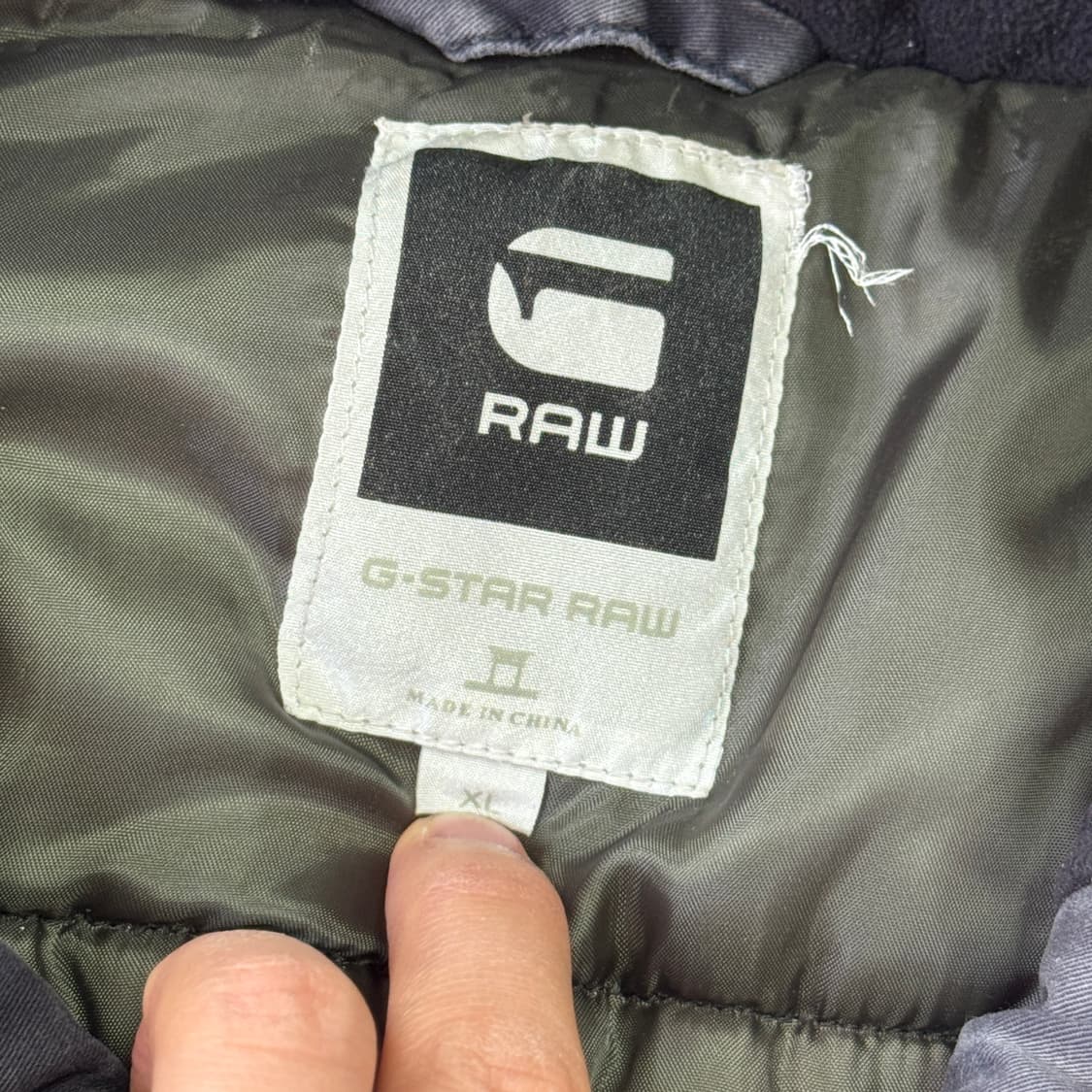 지스타 gstar 빈티지 워크 필드 봄버 XL  상품이미지7