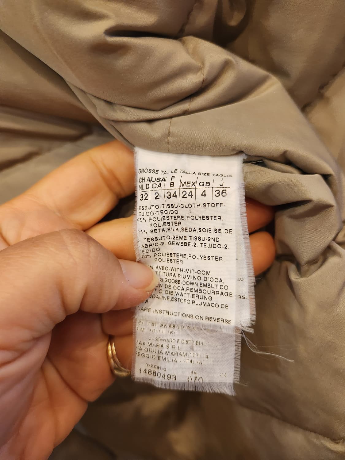 막스마라 레인웨어 패딩  상품이미지10