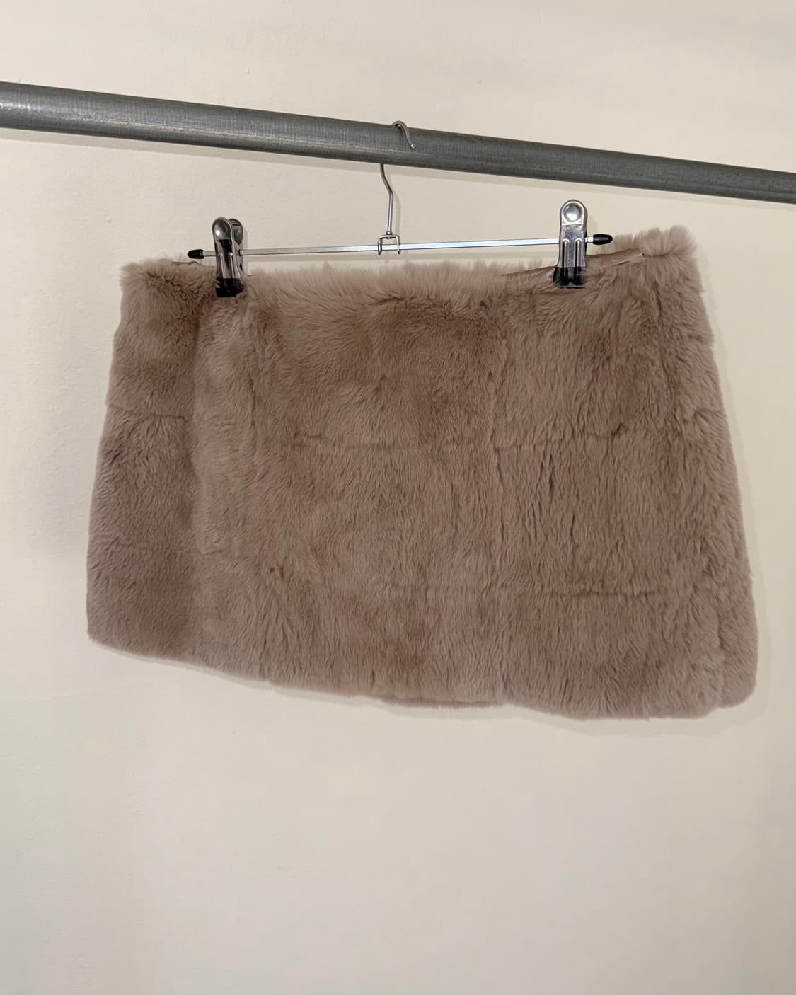 빈티지 래빗퍼 레이어드 스커트 상품이미지3