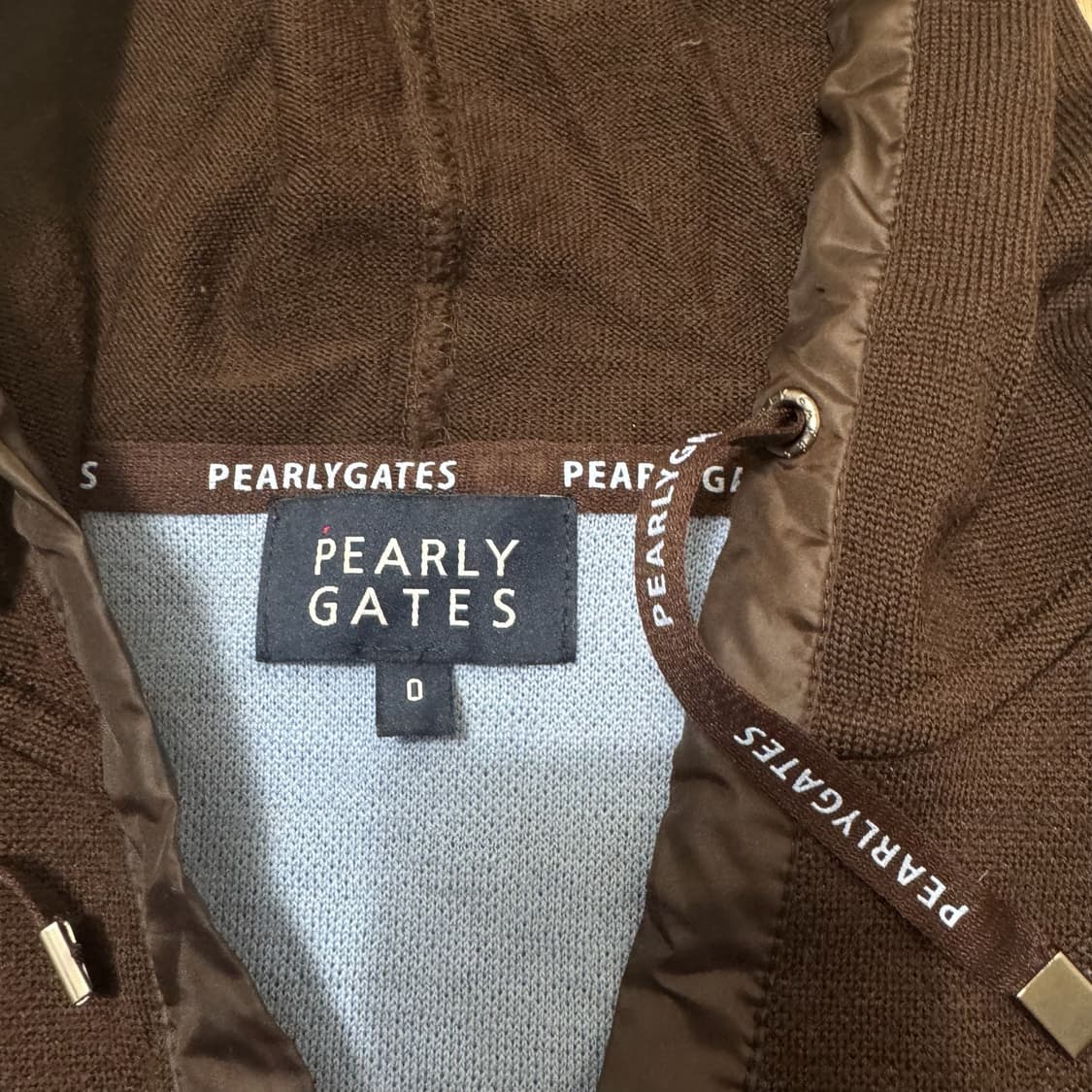 파리게이츠 여성 골프웨어 후디 니트 0사이즈  상품이미지6