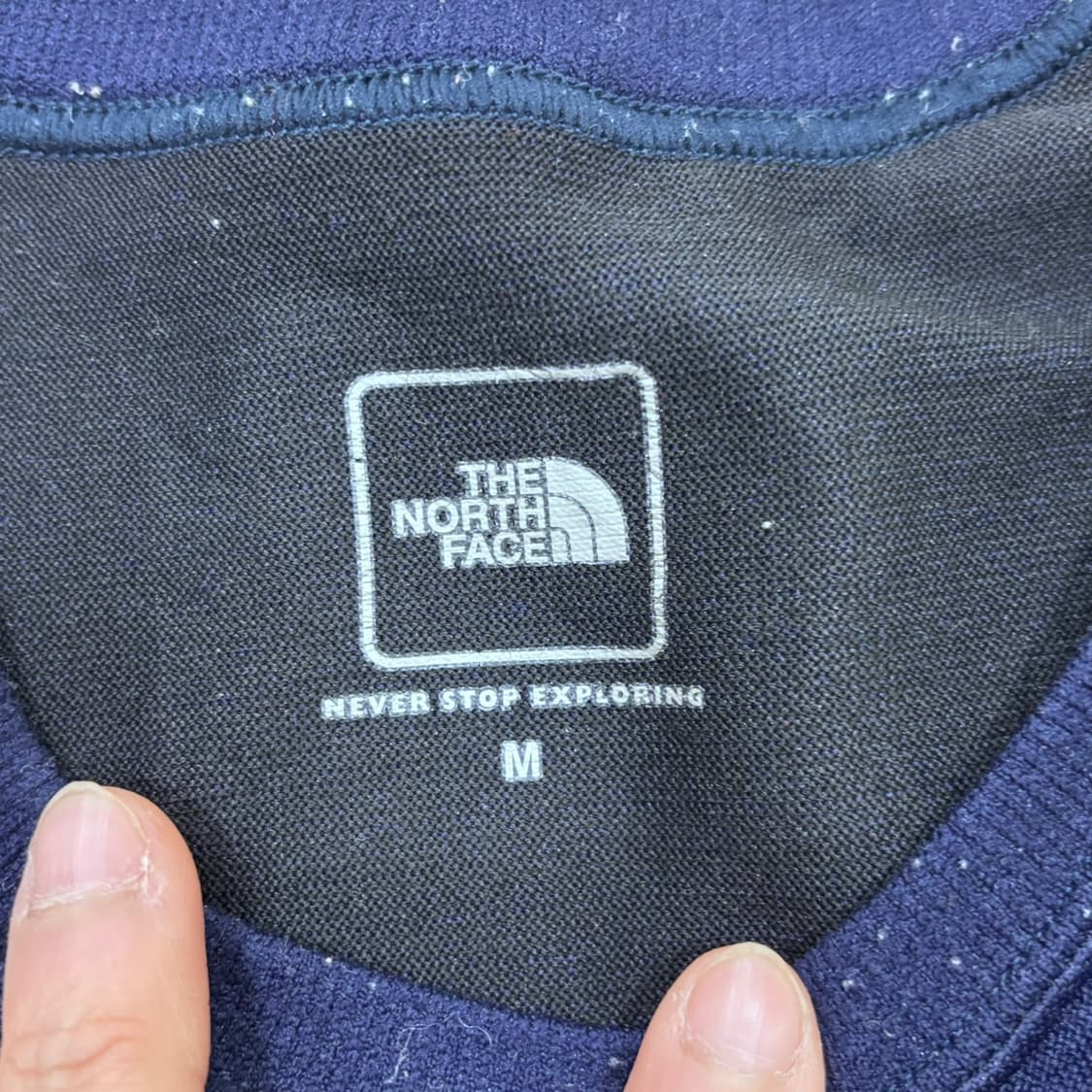 M 노스페이스 롱 슬리브 티셔츠 0410E 상품이미지3