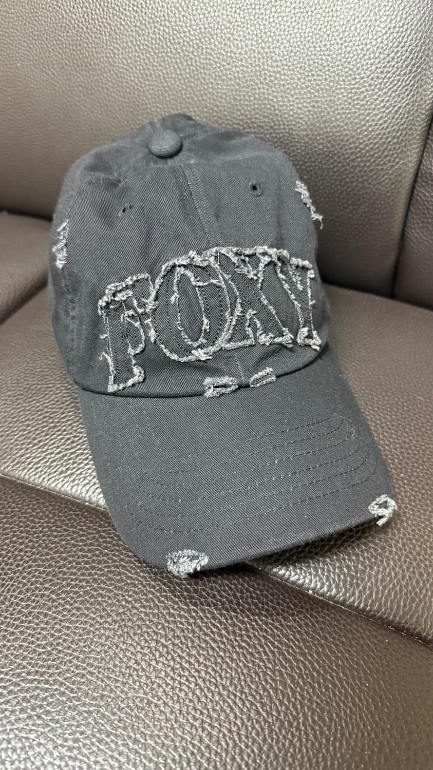 bloo 굿즈 데미지 볼캡 상품이미지2