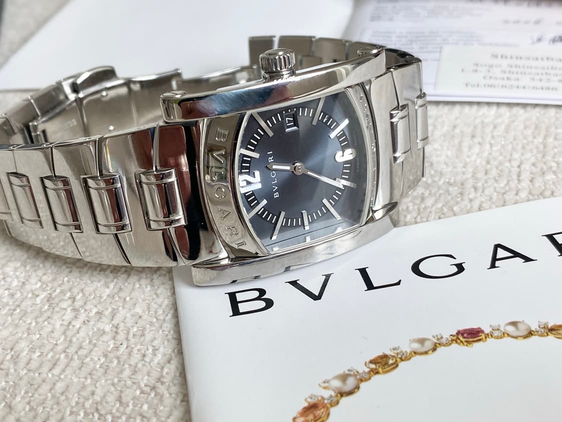불가리 아시오마 AA39S 39mm 쿼츠 중형 사이즈 스틸(남녀공용) 상품이미지5